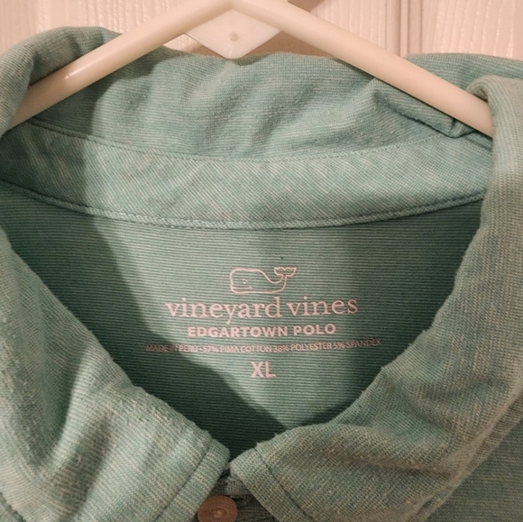 Men's Vineyard Vines Polo Xl Light Blue - Picture 2 of 12